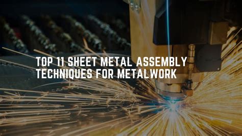 sheet metal assembler & riveter|sheet metal assembly techniques.